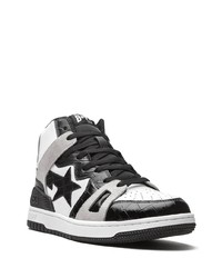 A Bathing Ape Bape Sta 93 High Top Sneakers