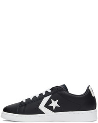 Converse Black Pro Leather Sneakers
