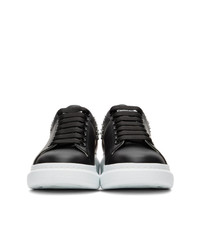 Alexander McQueen Black And White Studded Oversized Sneakers