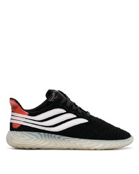 adidas Black And White Sobakov Suede Leather Sneakers