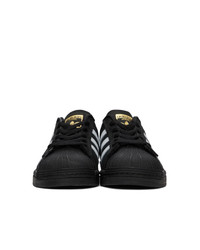 adidas Originals Black Nubuck Adv Sneakers