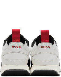 Hugo Black White Retro Icelin Runn Nypu Sneakers