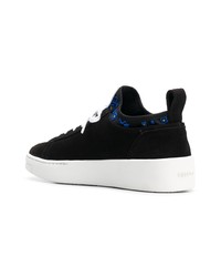 Kenzo Contrast Lace Up Sneakers