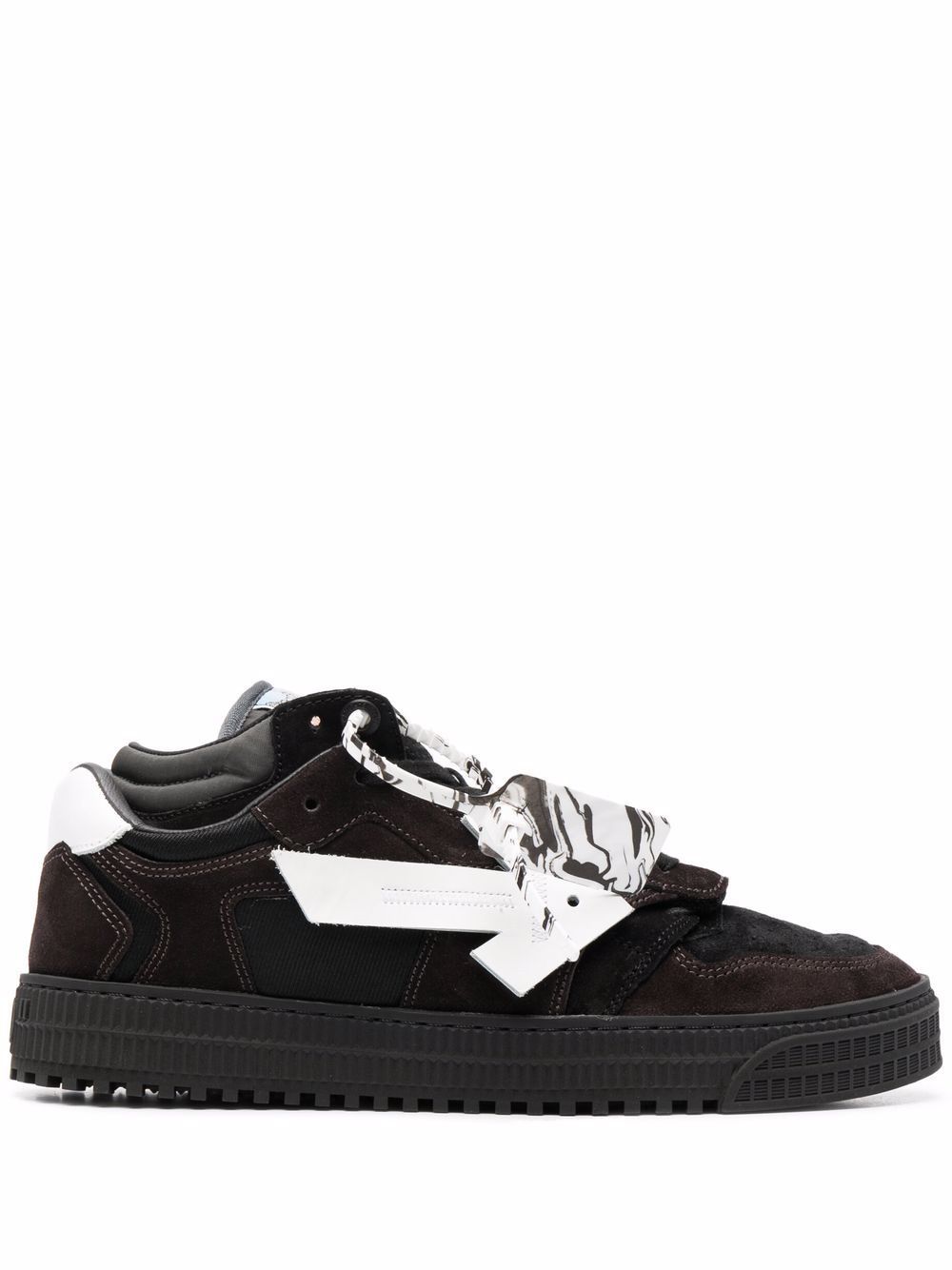 Off-White Floating Arrow Low Top Sneakers, $504 | farfetch.com | Lookastic