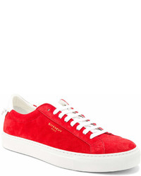Givenchy Suede Urban Street Low Top Sneakers