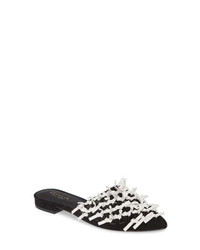 CECELIA NEW YORK Laser Cut Knotted Mule