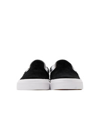 Converse Black Suede One Star Cc Slip On Sneakers