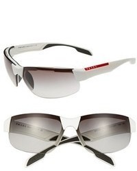 Prada 71mm Semi Rimless Sunglasses