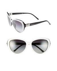 BVLGARI Oversized 57mm Sunglasses White One Size