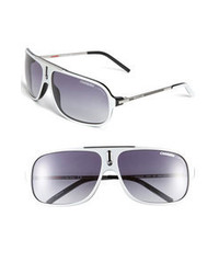 Carrera Eyewear Cool 65mm Aviator Sunglasses White One Size