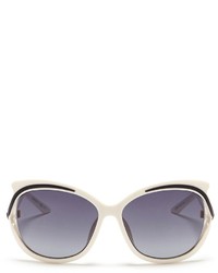 Christian Dior Dior Audacieuse 2 Metal Trim Acetate Sunglasses