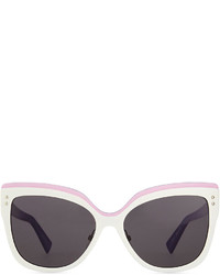 Christian Dior Dior Exquise Cat Eye Sunglasses Whitepink