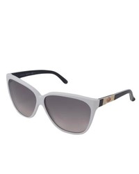 Gucci Gg3539 Cat Eye White Blackgray Sunglasses