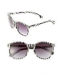 Kenneth Cole Reaction 54mm Sunglasses Zebra Pattern One Size