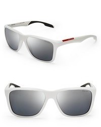 Prada Linea Rossa Lifestyle Sport Polarized Wayfarer Sunglasses