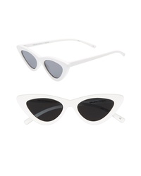 Adam Selman X Le Specs Luxe Lolita 49mm Cat Eye Sunglasses