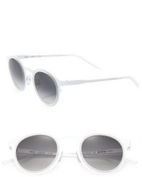 Kyme Miki Light 46mm Round Sunglasses