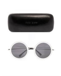 The Row Oversized Round Framed Sunglasses
