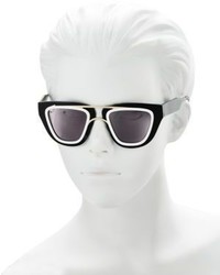 Smoke X Mirrors Soda Pop 48mm Angular Sunglasses