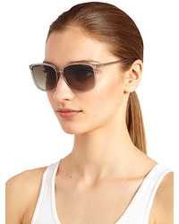 Saint Laurent Square Acetate Sunglasses