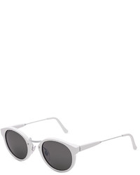 Super By Retrosuperfuture Panama Metric Cat Eye Sunglasses White