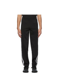 Neil Barrett Black And Off White Suiting Lounge Pants