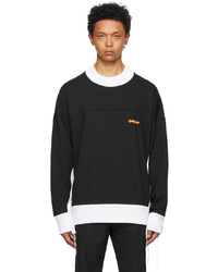 Ambush Black Fleece Panel Sweatshirt