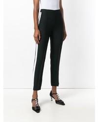 Hebe Studio Side Stripe Fitted Trousers