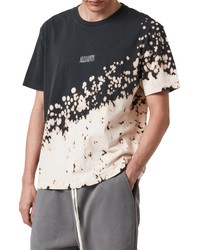 AllSaints Jaxx Splatter T Shirt