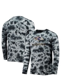 New Era Black Baltimore Ravens Tie Dye Long Sleeve T Shirt At Nordstrom