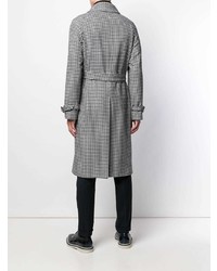 Tagliatore Dogtooth Trench Coat