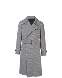 Tagliatore Dogtooth Trench Coat