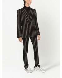 Dolce & Gabbana Striped Wool Blazer