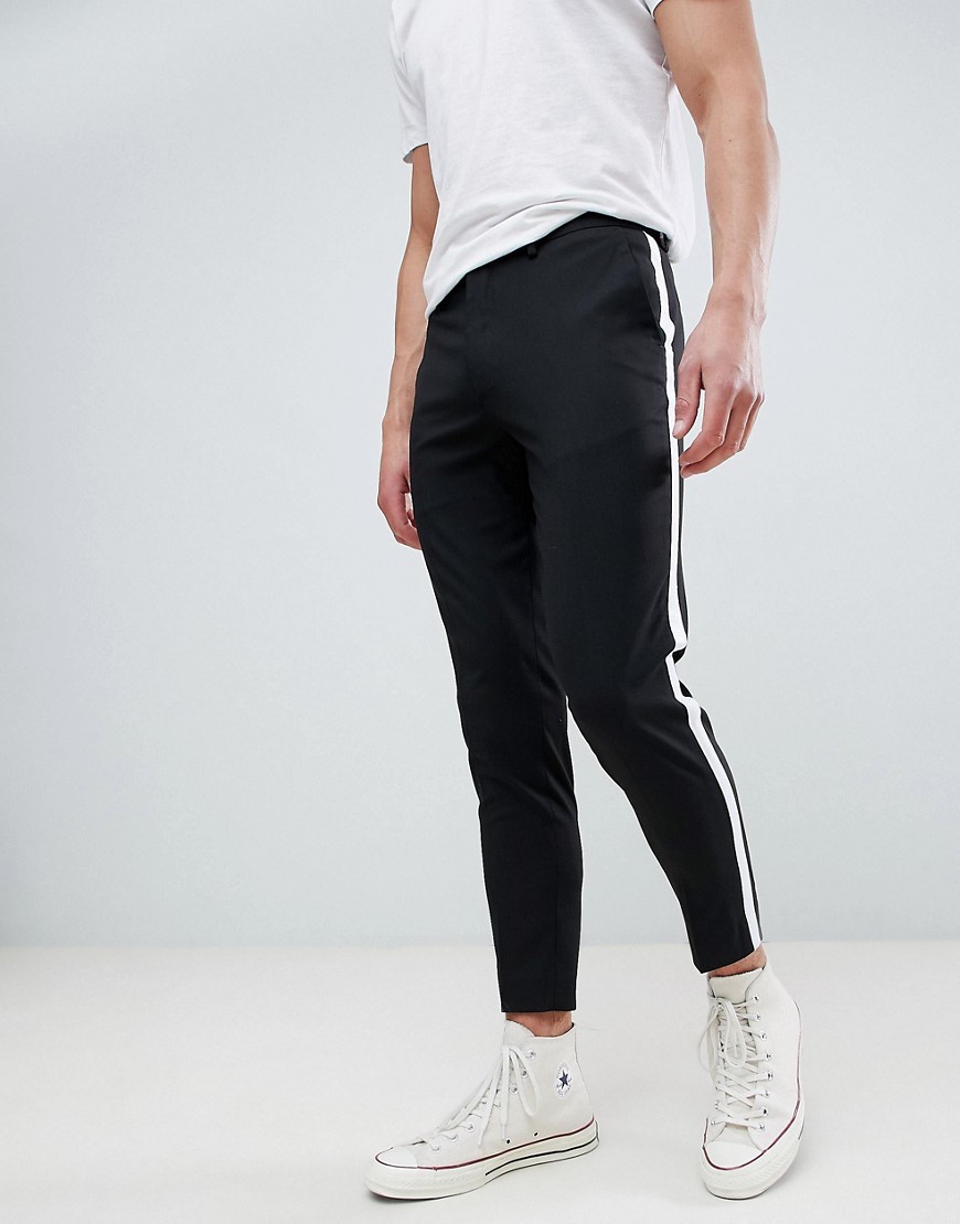 Burton Menswear Tapered Smart Trousers With In Black, $32 | Asos ...
