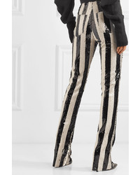 MARQUES ALMEIDA Sequined Tulle Bootcut Pants