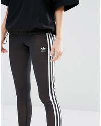 Adidas Originals Mesh Three Stripe Leggings 35 Asos Lookastic