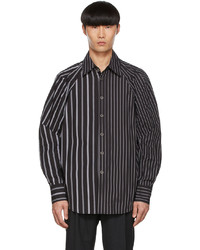 Feng Chen Wang Black Cotton Shirt