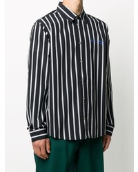 Off-White Striped Long Sleeve Shirt