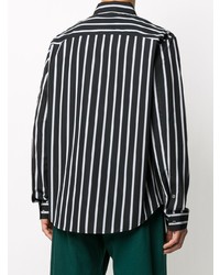 Off-White Striped Long Sleeve Shirt