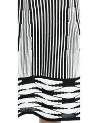 Thakoon Striped Ottoman Skirt