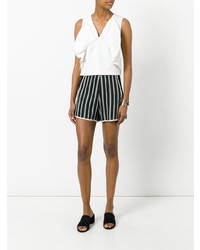 Lanvin Striped Shorts