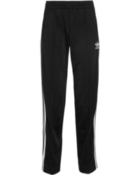 Black and White Vertical Striped Sweatpants