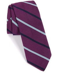Todd Snyder White Label Stripe Cotton Tie