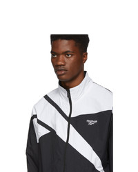 Reebok Classics Black And White Vector Track Jacket