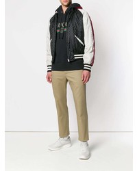 Gucci Gg Signature Hooded Jacket
