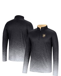 Colosseum Black Army Black Knights Walter Quarter Zip Windshirt At Nordstrom