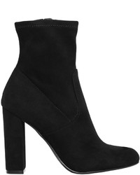 Steve Madden 100mm Edith Microfiber Ankle Boots