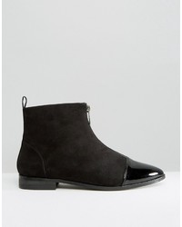 Asos Albie Wide Fit Pointed Ankle Boots
