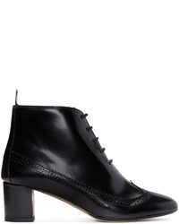 Thom Browne Black Longwing Boots