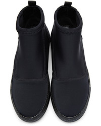 Marni Black Neoprene Boots